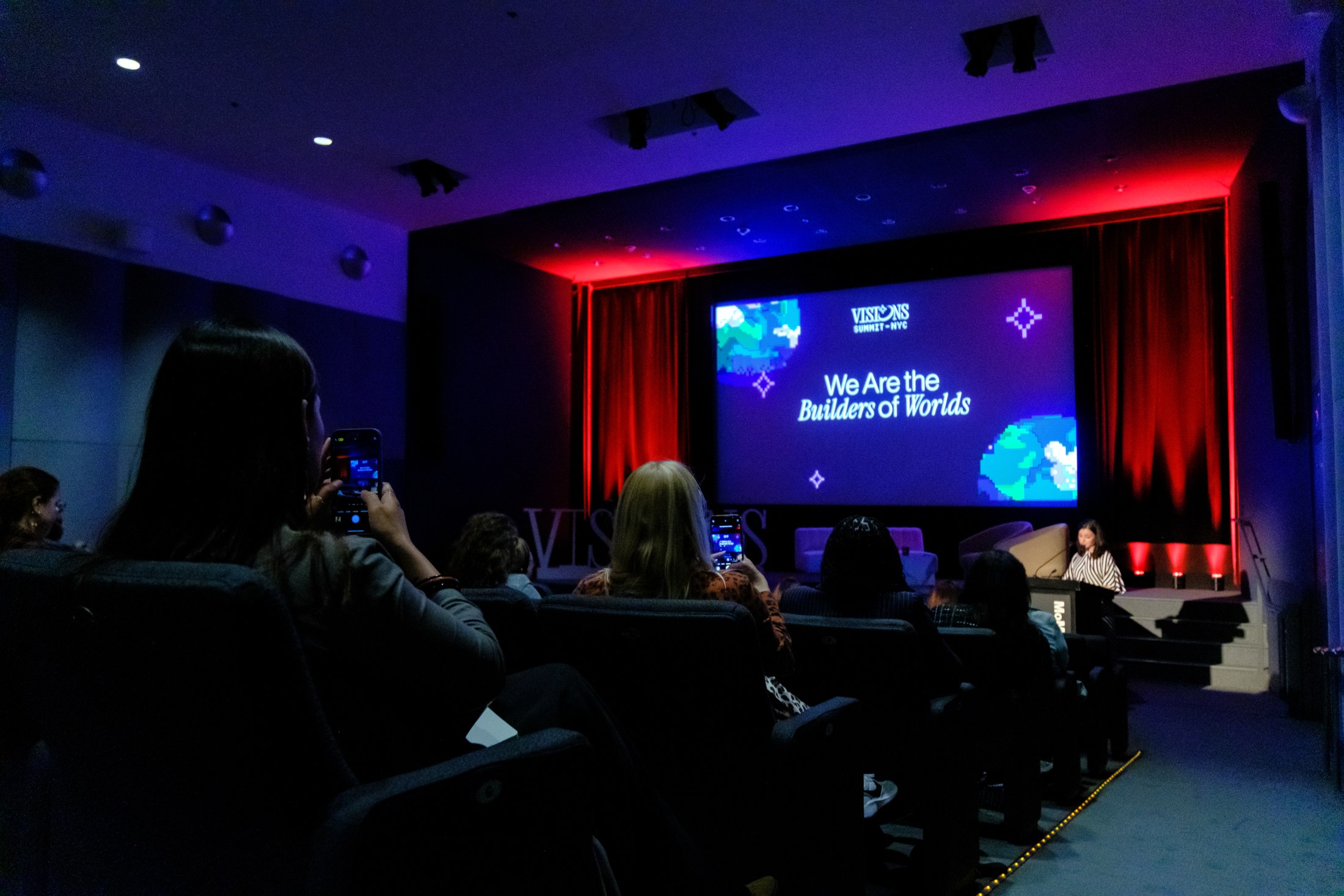 The audience at VISIONS Summit NYC 2025